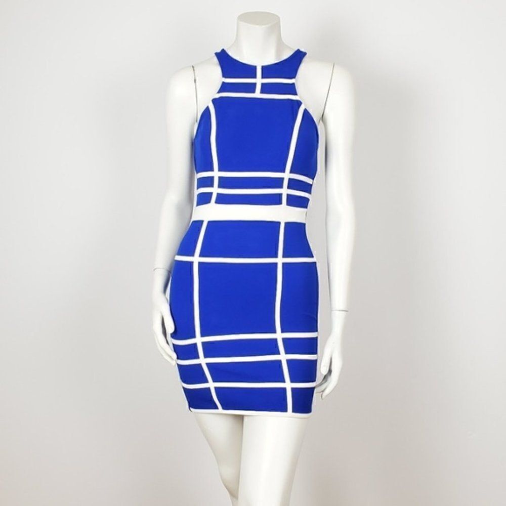 PRIVY Women's Royal Blue Mini Dress  Size Small‎